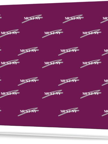 Custom Banner Polyester Step and Repeat – NO STRUCTURE